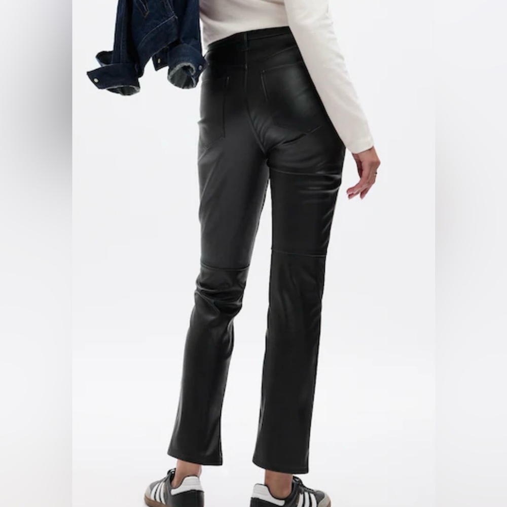 NBW Vegan Leather High Waisted Pants